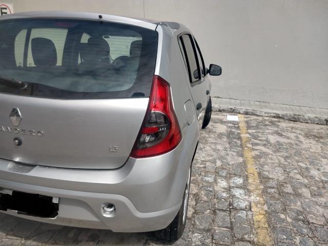 Sandero Expression 1.6 8V Hi-Power de cor Prata - Foto 14