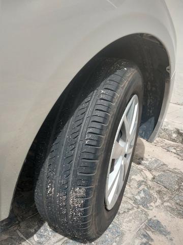 Sandero Expression 1.6 8V Hi-Power de cor Prata - Foto 12