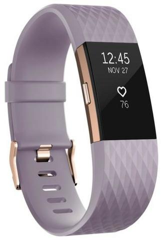 Pulseira Esportiva Fitbit Charge 2 fb407gmbkl-la Preto - Foto 2