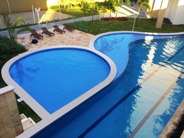 Las Palmas, 73m2, 3 Qtos, Porcelanato, Novo Nunca Habitado, 18o. Andar e 2 Vagas - Foto 3