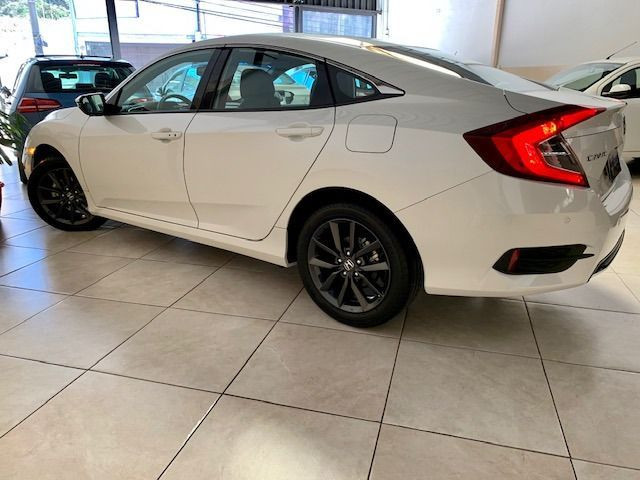 Honda Civic EXL 2.0 * Igual Zero Km * 4.000 Kms Sem Um Detalhe, Branco Perolizado, 2020 - Foto 6