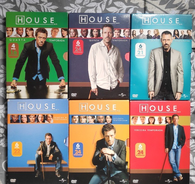 House MD 1 a 6 Temporadas Completas