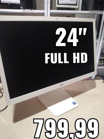Monitor 24" FULL HD HDMI SEMI NOVO