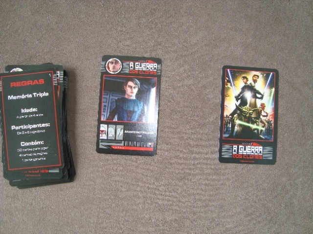 Star Wars -memória Tripla - Jogo De Cartas - Copag - Foto 4
