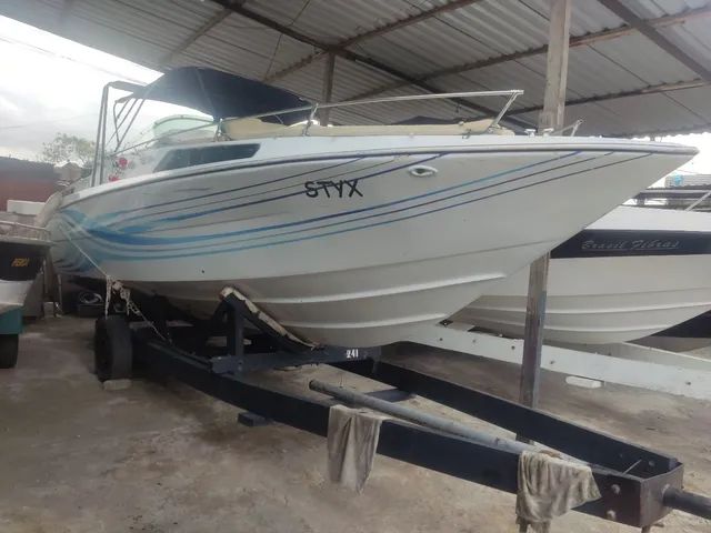 Lancha 25 pés diesel mwm 229 turbo - Foto 2