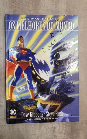 Hq Hq Superman e Batman -Os melhores do Mundo (perfeita)