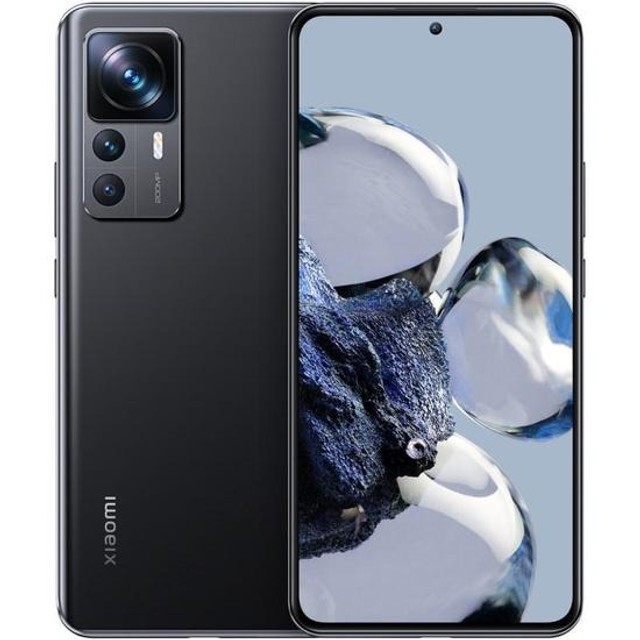 Xiaomi 12T 5G Dual SIM in Schwarz mit 128GB und 8GB RAM (6941812708408