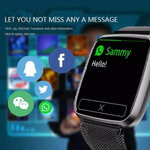 Relógio Smartwatch Colmi S8 Pulseira de Aço - Foto 4