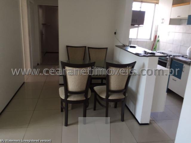 (Cod.:001 - Damas) - Mobiliado - Vendo Apartamento com 3 Quartos, 2 Vagas - Foto 5
