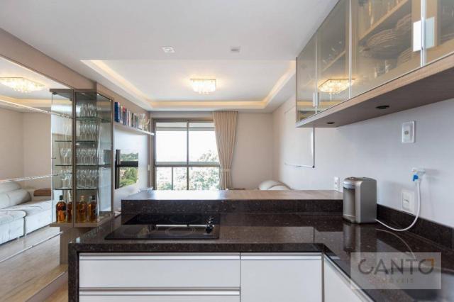 Apartamento mobiliado com 1 dormitório próximo ao parkshop barigui, 41 m² por r$ 324.900,0 - Foto 6