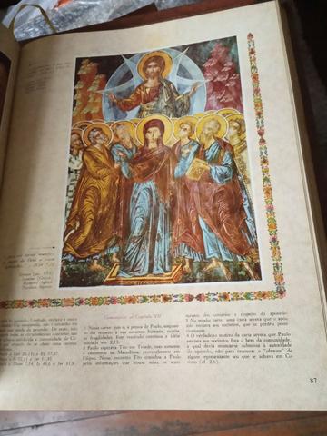 Raridade! Coleção Bíblia Sagrada Católica Ilustrada - Foto 5