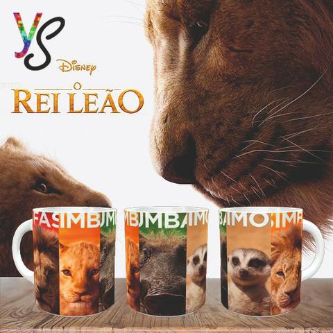 Caneca personalizada Desenho Filme O Rei Leão - Foto 3