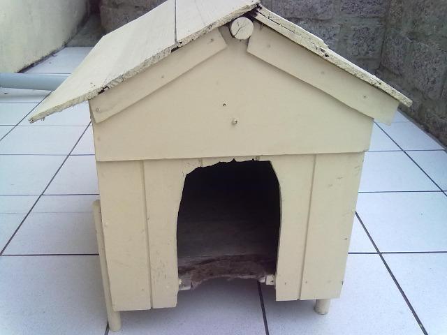 Casinha de madeira para cachorros pequenos e gatos - Foto 4