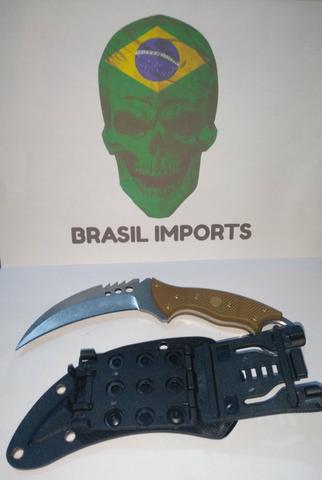Faca Tática Karambit Kydex - Foto 4