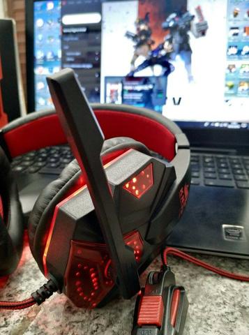 Headset Gamer C/ Adaptador de Brinde, PS3/PS4/XBOX/Celulares E PC'S - Foto 6