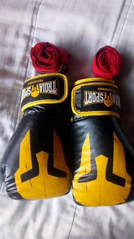 Luva de Boxe mais faixa 150,00 - Foto 2