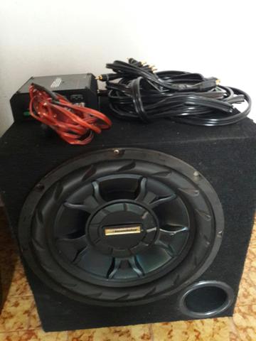 Vendo Tampão Uno Com 02 Pares 6.9+Subwoofo12r+ModuloDigital400+CabosRca