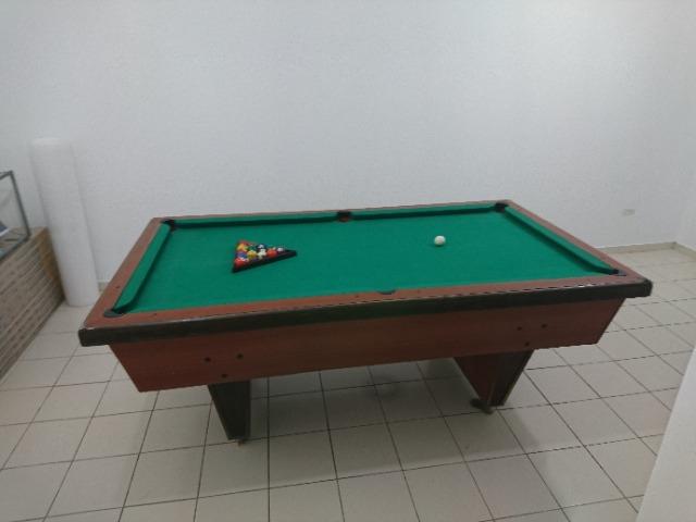 Mesa de Sinuca com Gaveta 1,27 x 2,27, Oportunidade! - Foto 5