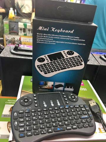 Mini Teclado Sem Fio Wireless Touch Pad Universal Console Pc - Foto 4