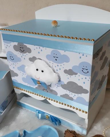 Kit Higiene Bebê Chuva de Amor Baby Boy - Foto 2