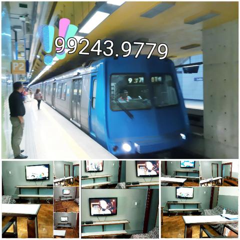 Ambiente Raro C/Quarto Duplo Estruturado P/Residência a 250m do Metrô Tijuca Saens Pena - Foto 10