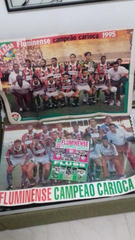 Colecao de poster e revistas comemorativas da Placar sobre o Fluminense - Foto 6