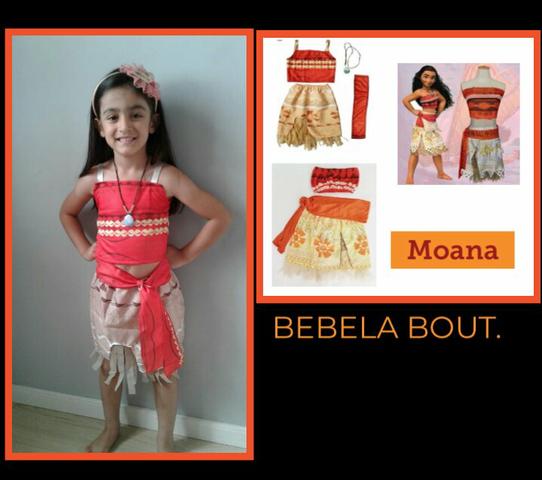 Fantasia infantil Moana Nova