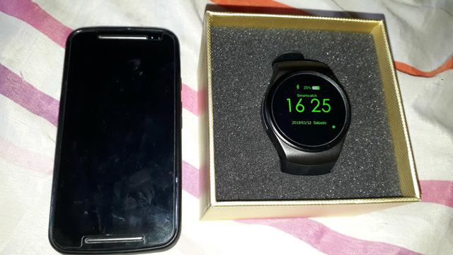Moto g2 + relógio digital 600$