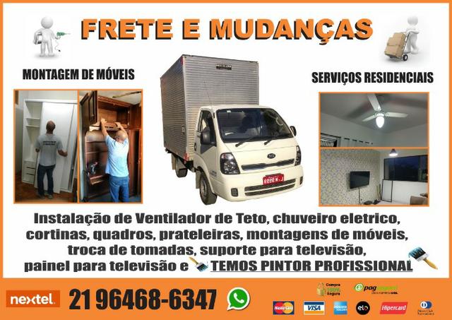 Frete e Mudanças com Montador e Serviços