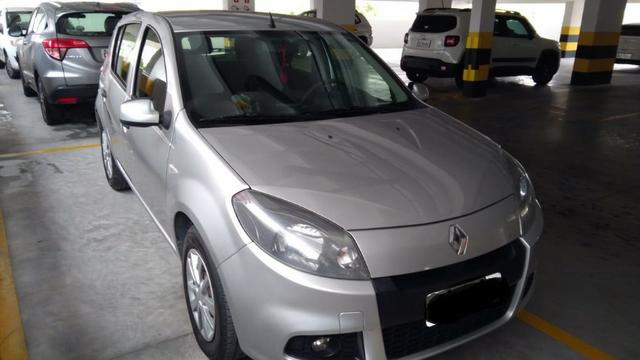 Sandero Expression 1.6 8V Hi-Power de cor Prata - Foto 3