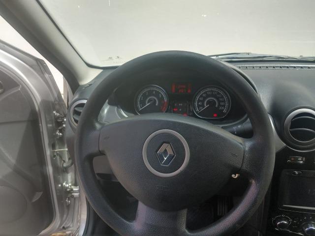 Sandero Expression 1.6 8V Hi-Power de cor Prata - Foto 18