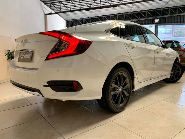 Honda Civic EXL 2.0 * Igual Zero Km * 4.000 Kms Sem Um Detalhe, Branco Perolizado, 2020 - Foto 4