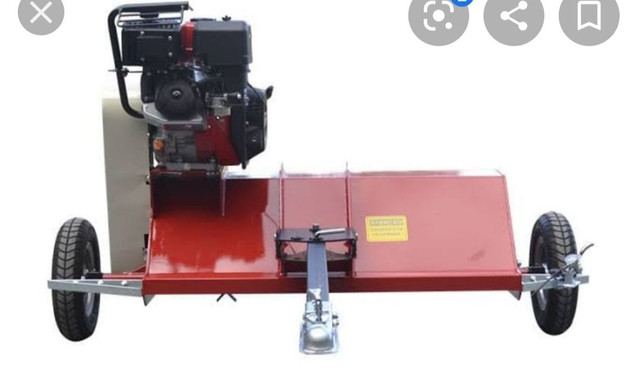 Roçadeira rotativa Moldemaq para quadriciclo