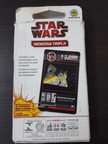 Star Wars -memória Tripla - Jogo De Cartas - Copag - Foto 3