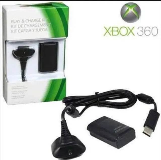 Kit Carregador Xbox 360 Novos Garantia Entregamos e Aceitamos Cartões e Pix