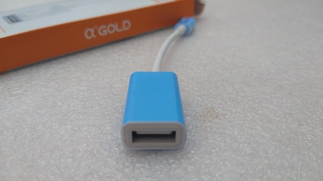 Adaptador de câmera Lightning para Usb, adaptador de cabo Lightning fêmea usb otg iphone - Foto 3