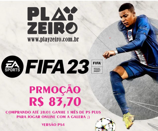 FIFA 23 PS4 PSN Original PTBR