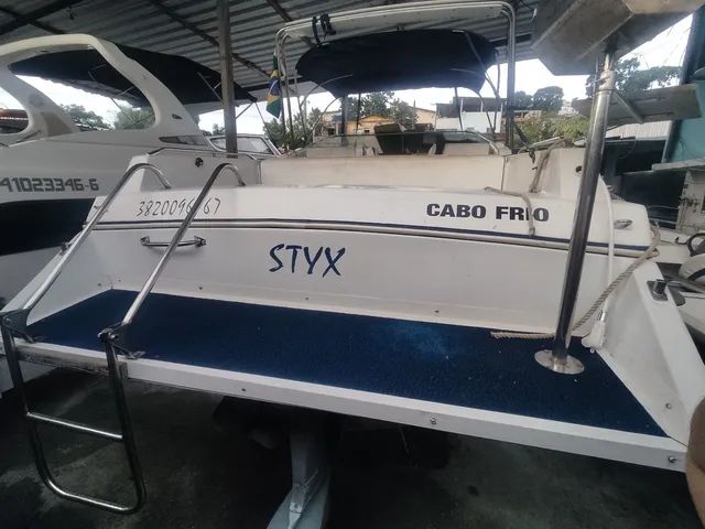 Lancha 25 pés diesel mwm 229 turbo - Foto 4