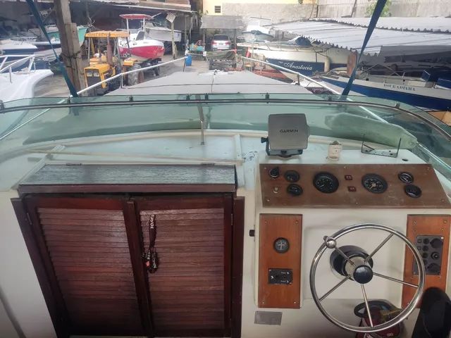 Lancha 25 pés diesel mwm 229 turbo - Foto 7