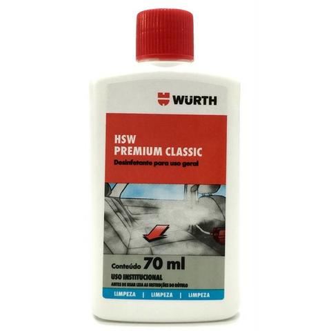 Limpador do Sistema de Ar Condiconado Hsw Pro3 80ml Wurth