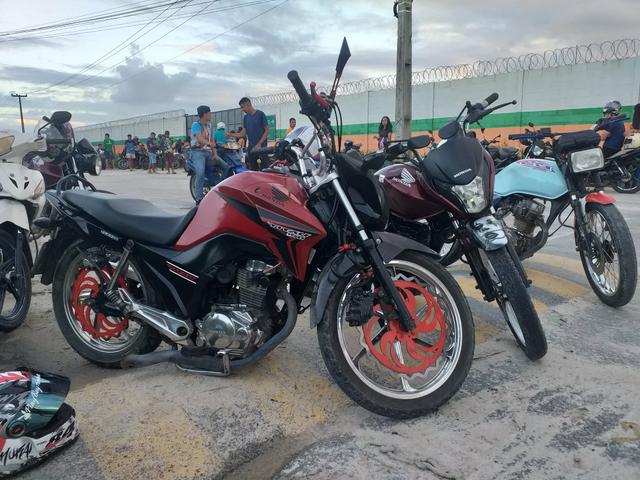 Rodas original Honda da cg sporte - Foto 2
