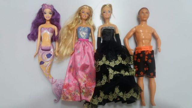 Lote bonecas barbies e boneco originais