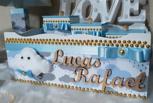 Kit Higiene Bebê Chuva de Amor Baby Boy - Foto 4