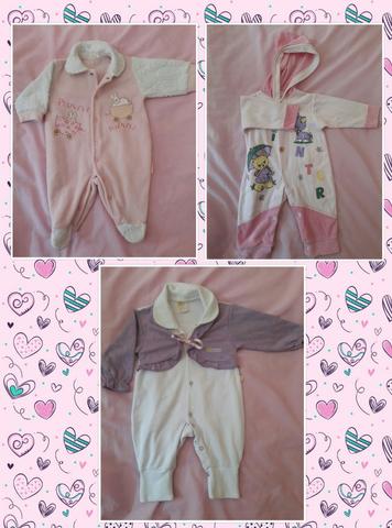 Lote de Roupas Bebê Menina 0 a 06 meses, 58 peças - Foto 2