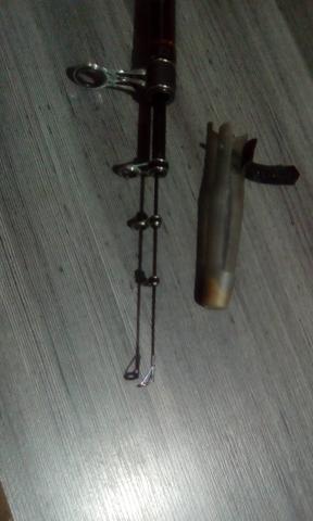 Vara de pesca 4,20m em carbono especial! - Foto 2