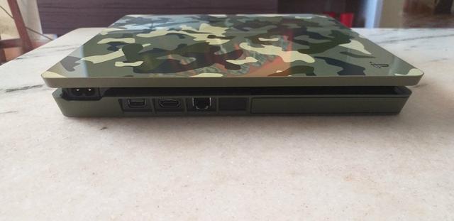 Ps4 Slim 1Tb edição limitada WW2 Camuflado - Foto 5