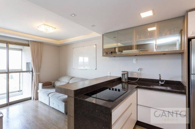 Apartamento mobiliado com 1 dormitório próximo ao parkshop barigui, 41 m² por r$ 324.900,0 - Foto 4