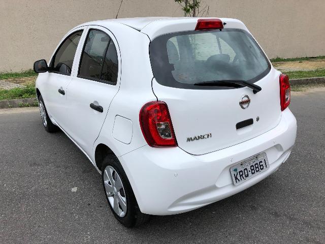 Nissan March 1.0 Flex Manual Branco 12.000 Km - Foto 11