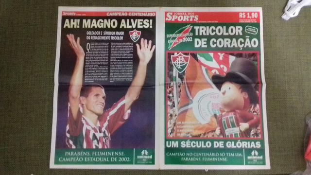 Colecao de poster e revistas comemorativas da Placar sobre o Fluminense - Foto 5
