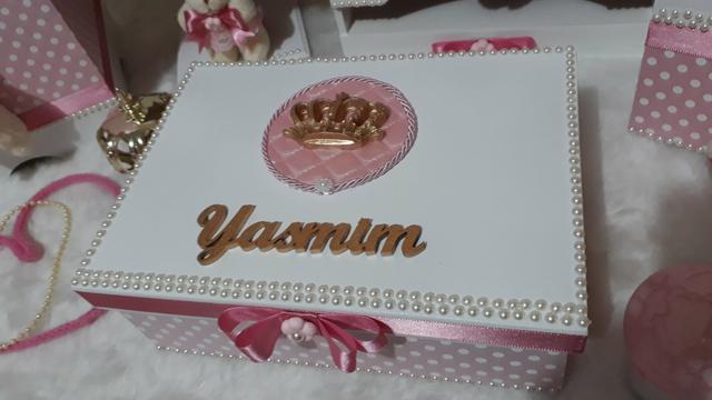 Kit Higiene Bebê Ursinha Princesa Baby - Foto 6